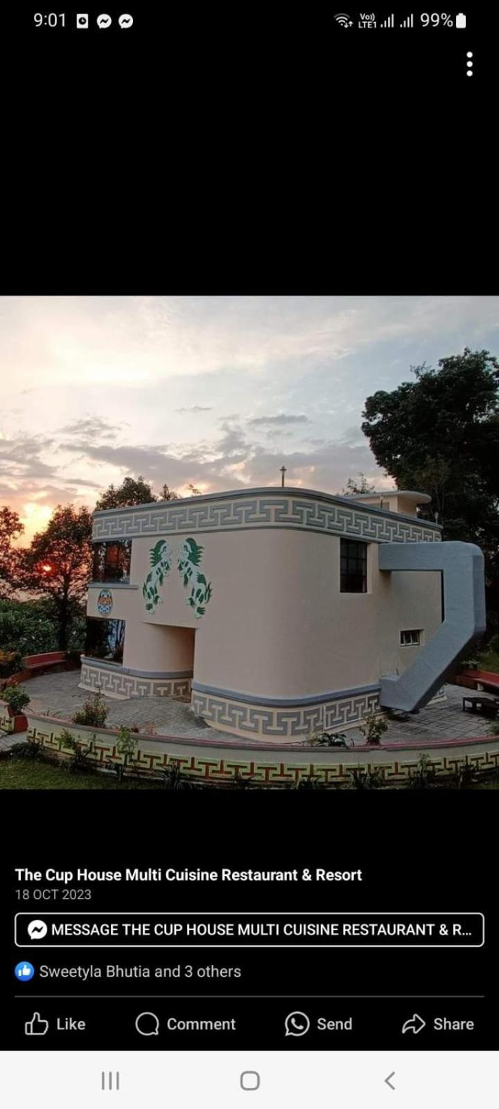The Cup House Resort Namchi Экстерьер фото
